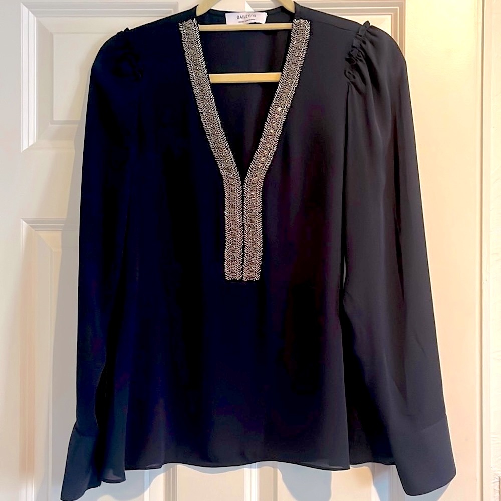 Bailey 44 Dalia Embellished Top